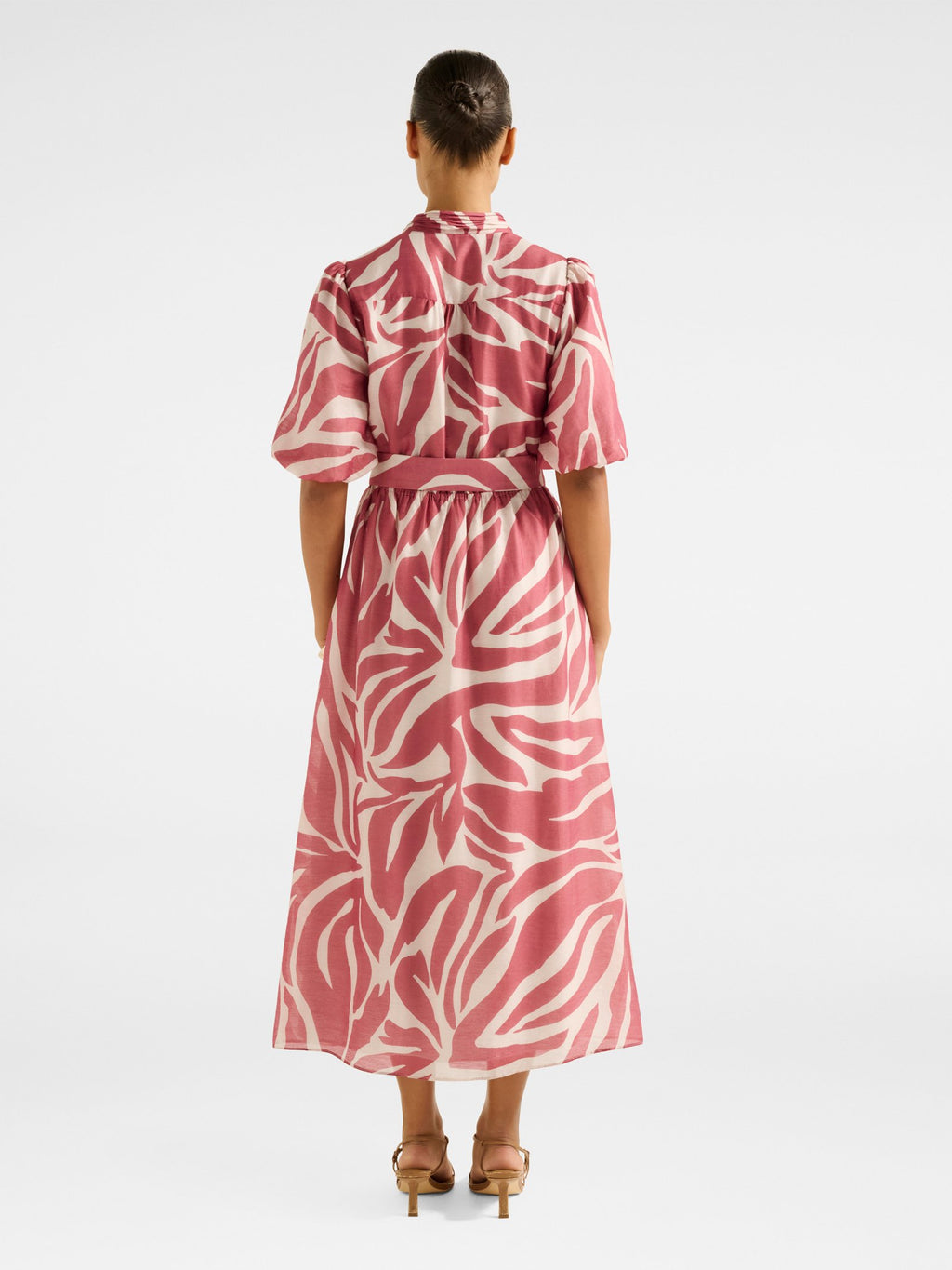  Julianne Short Sleeve Midi Dress