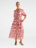 Julianne Short Sleeve Midi Dress