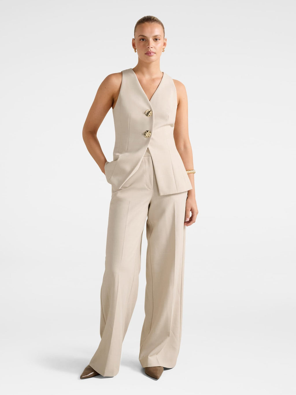  Lulu Long Waistcoat