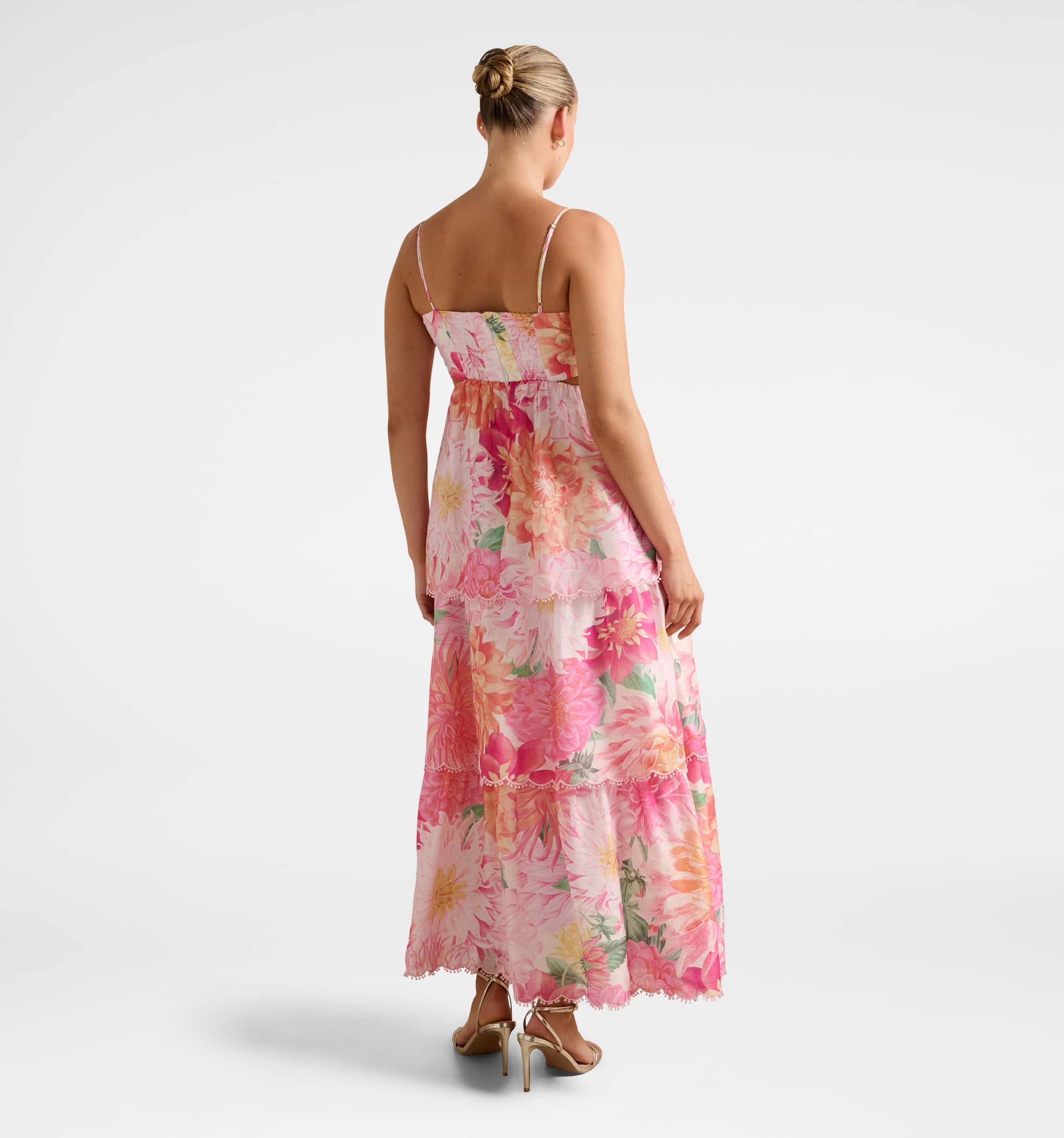 Shauna Tiered Midi Dress