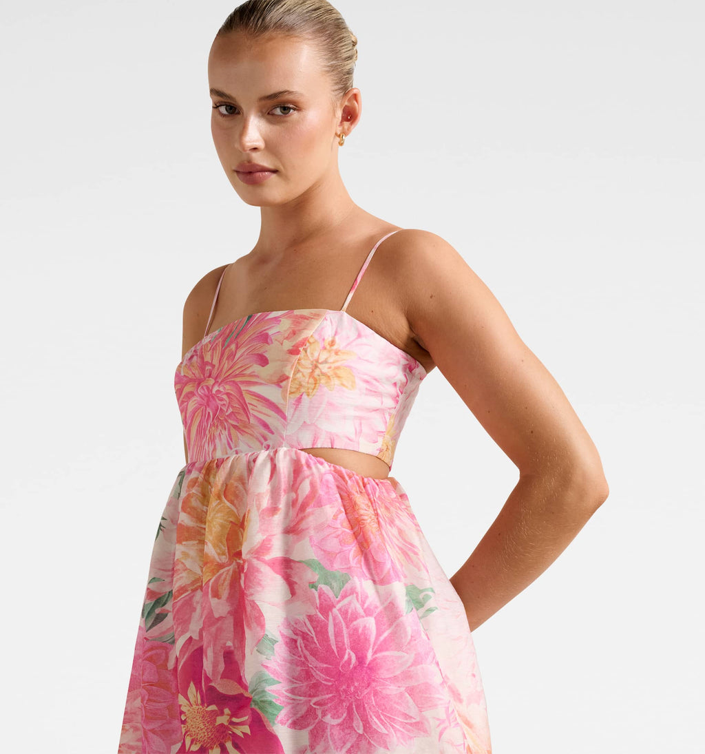Shauna Tiered Midi Dress