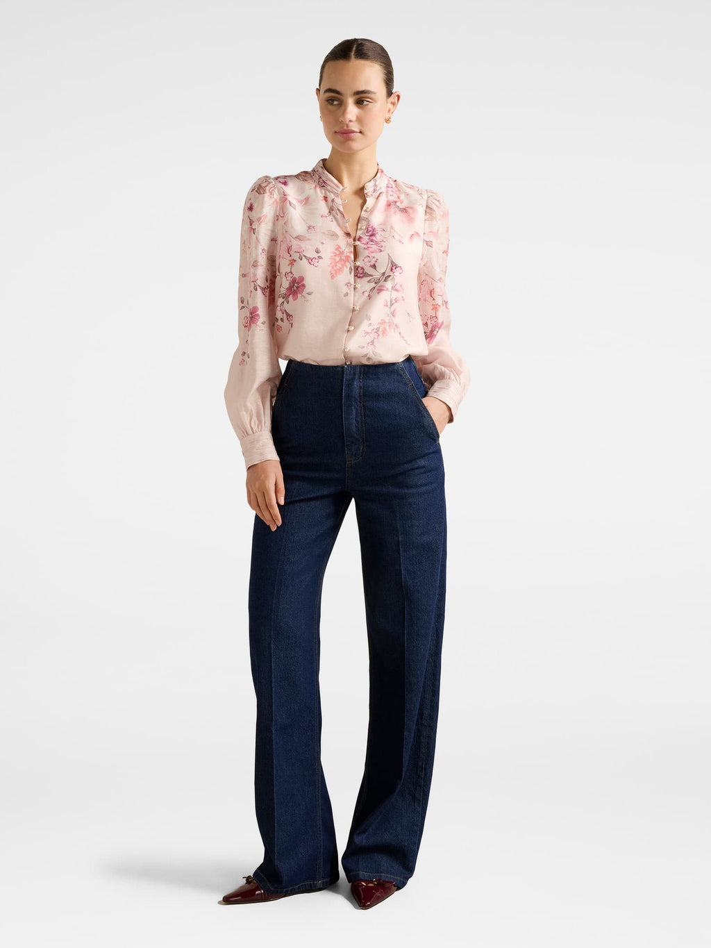  Maria Printed Blouse