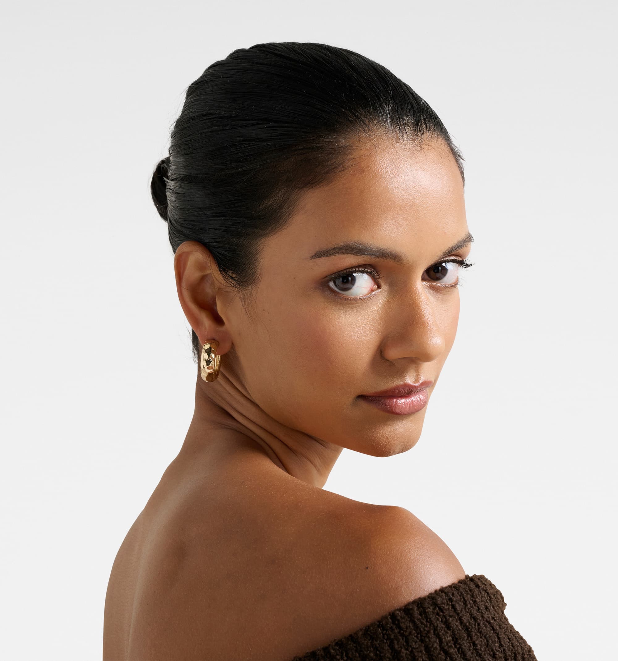 Signature Valerie Small Hoop