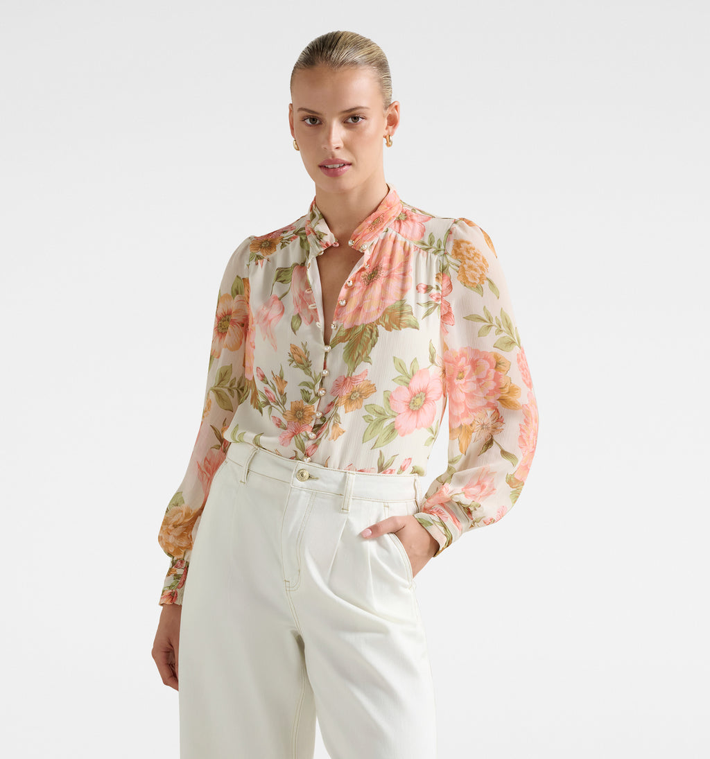 Pauline Printed Top