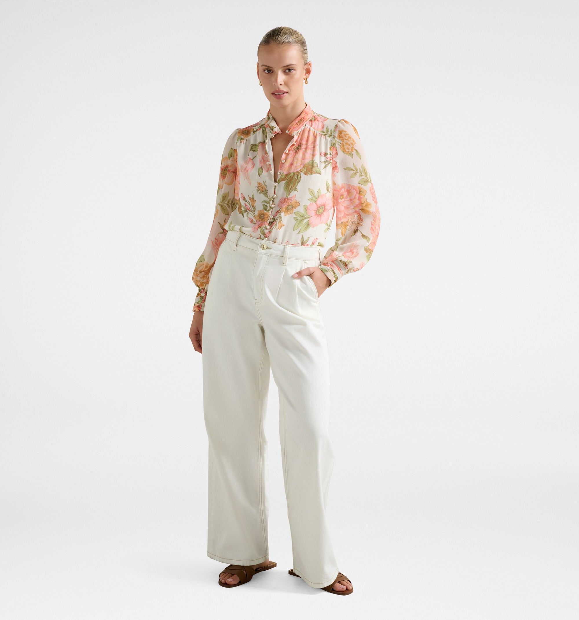Pauline Printed Top