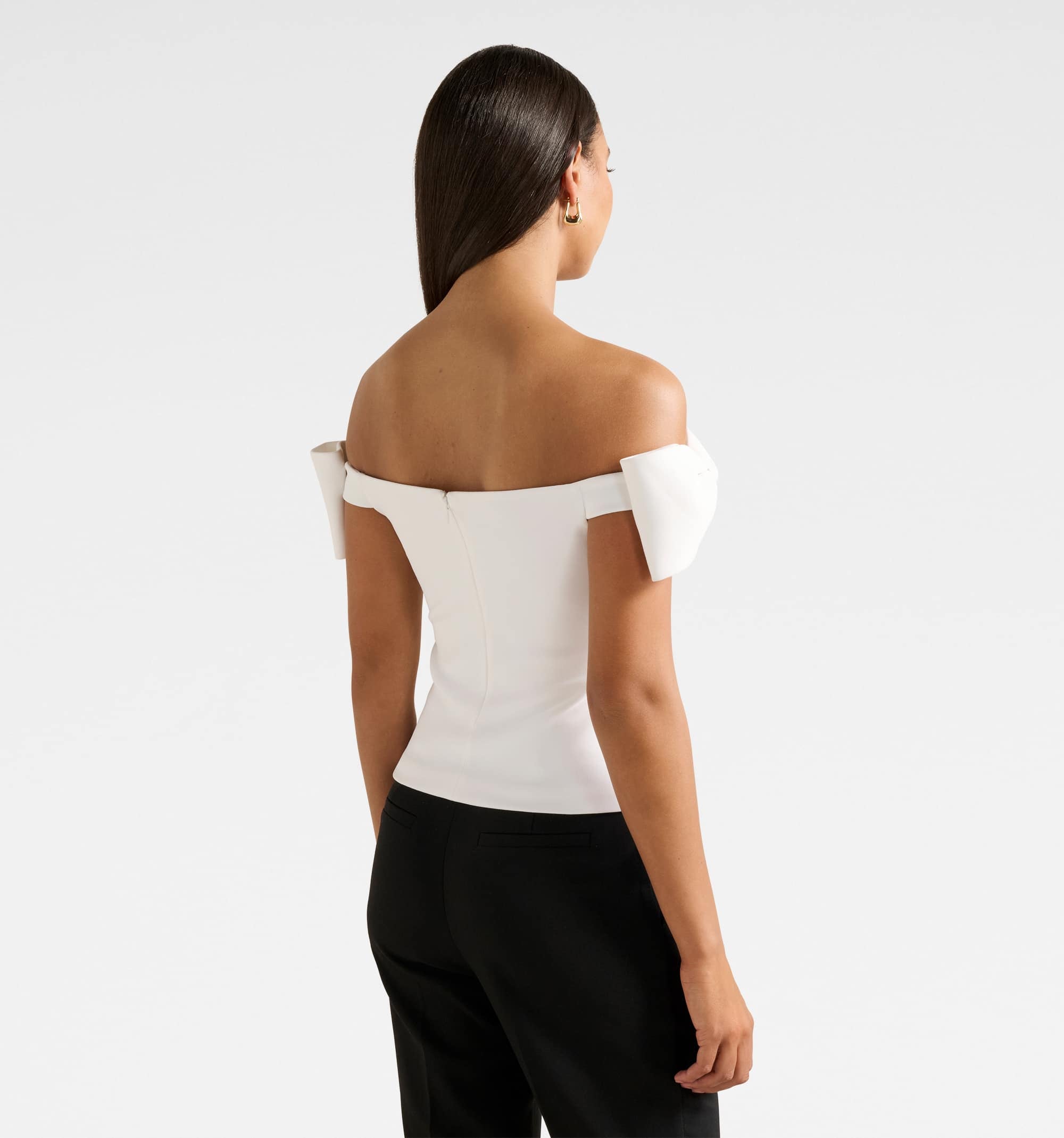 Evelyn Bow Bardot Top