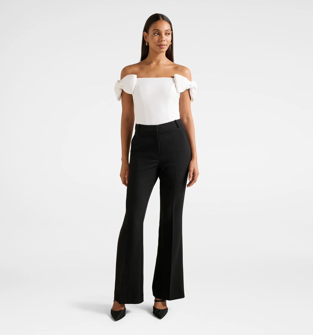 Evelyn Bow Bardot Top