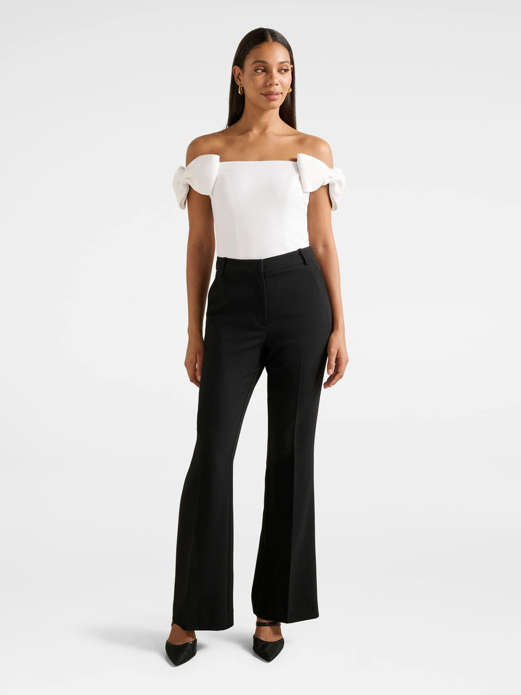 Evelyn Bow Bardot Top