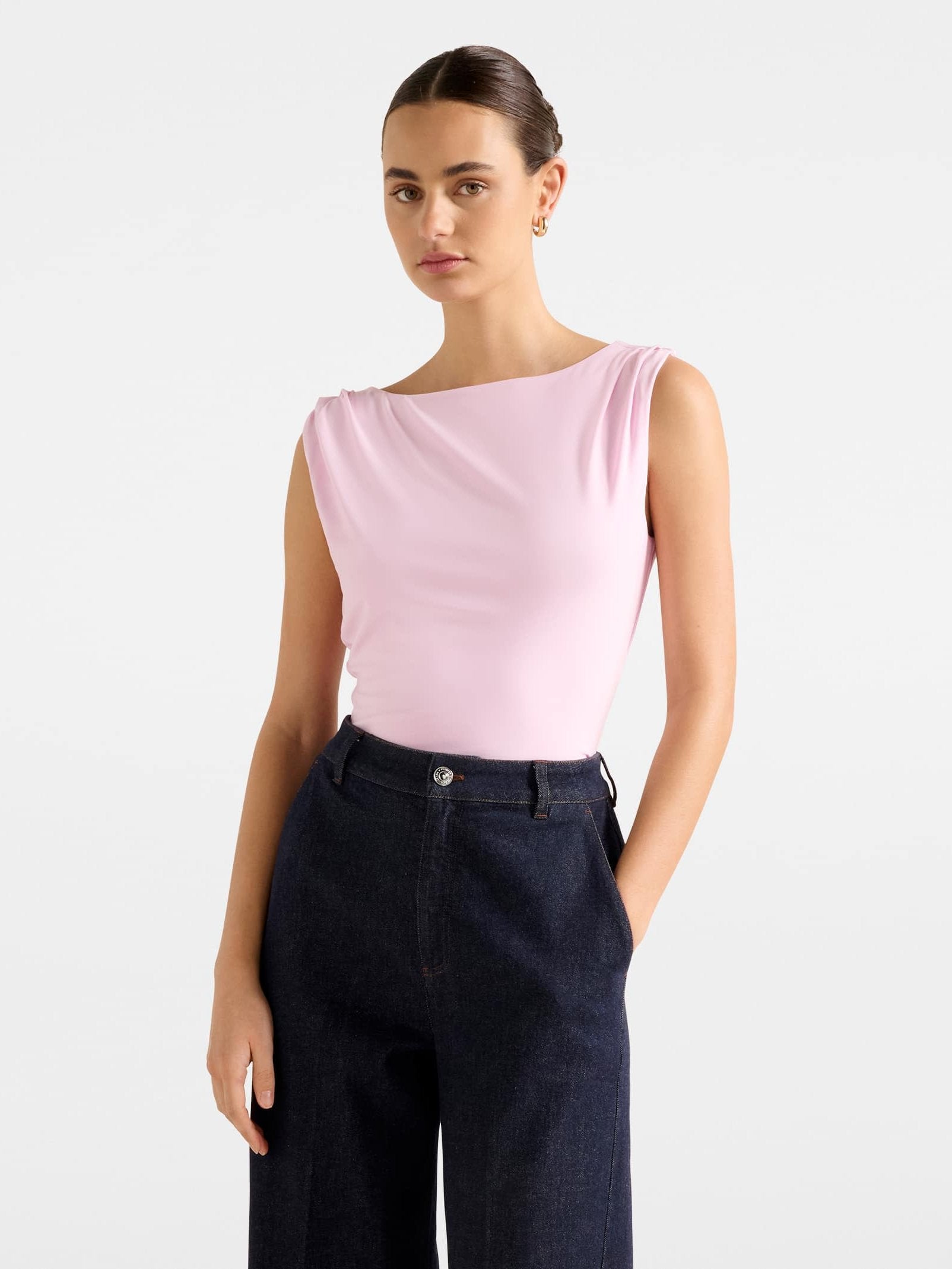 June Cowl Back Tank