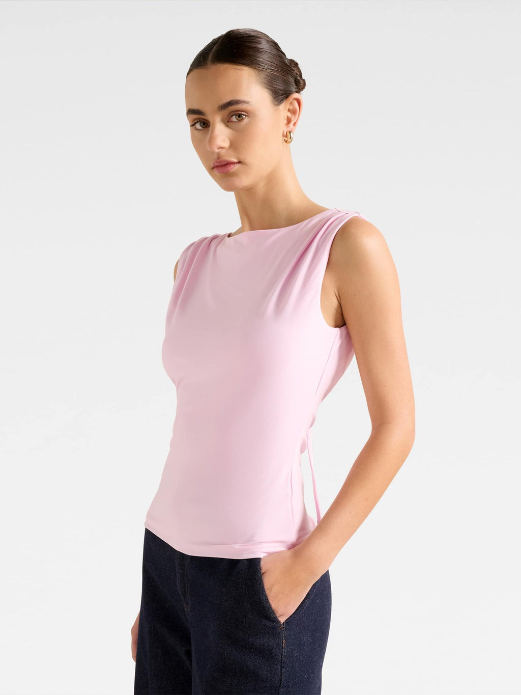  June Cowl Back Tank