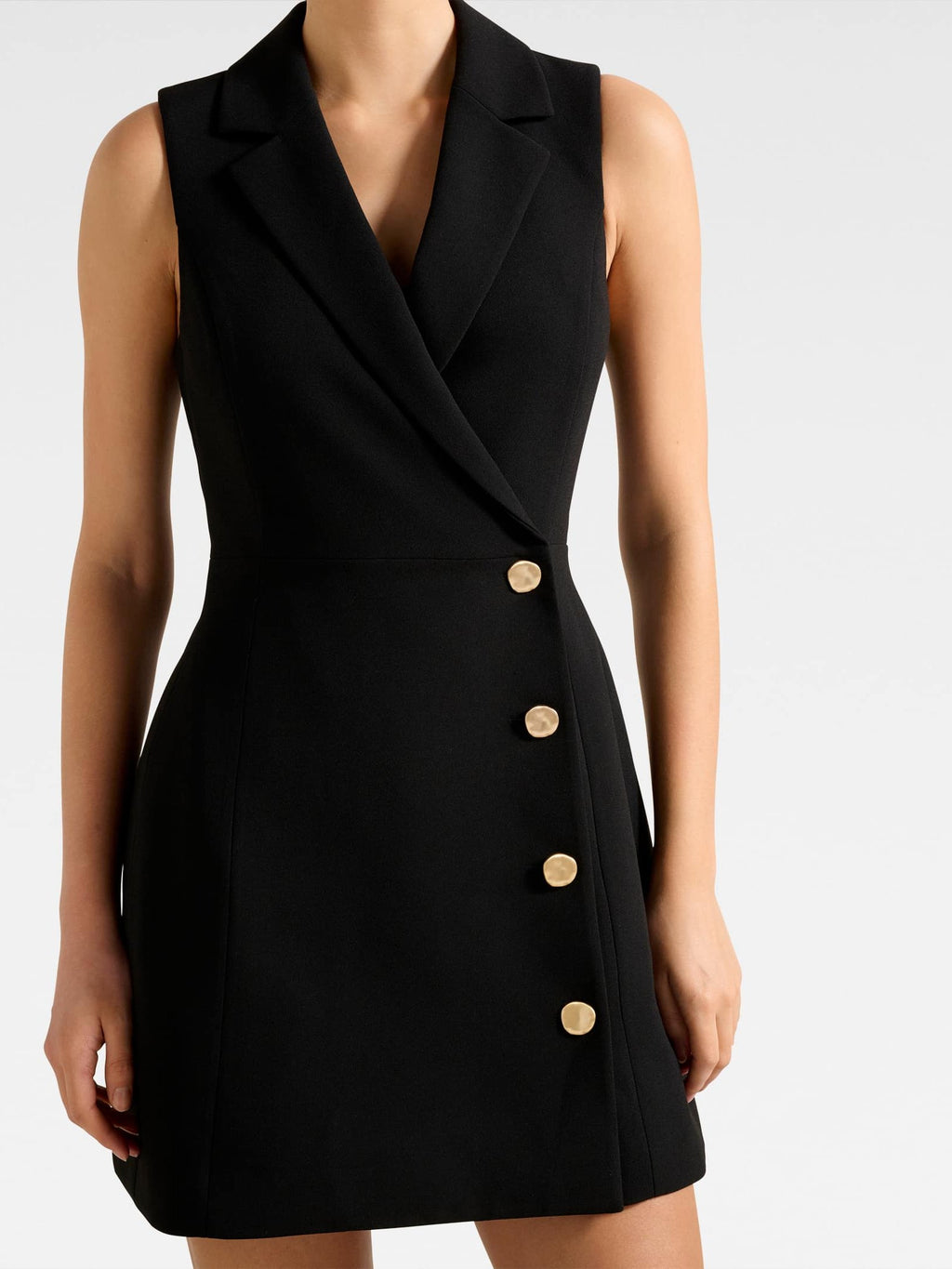  Eddie Sleeveless Blazer Mini Dress
