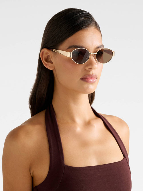  Avery Metal Detail Sunglasses