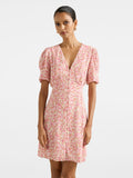 Saffron Petite Printed Sun Dress