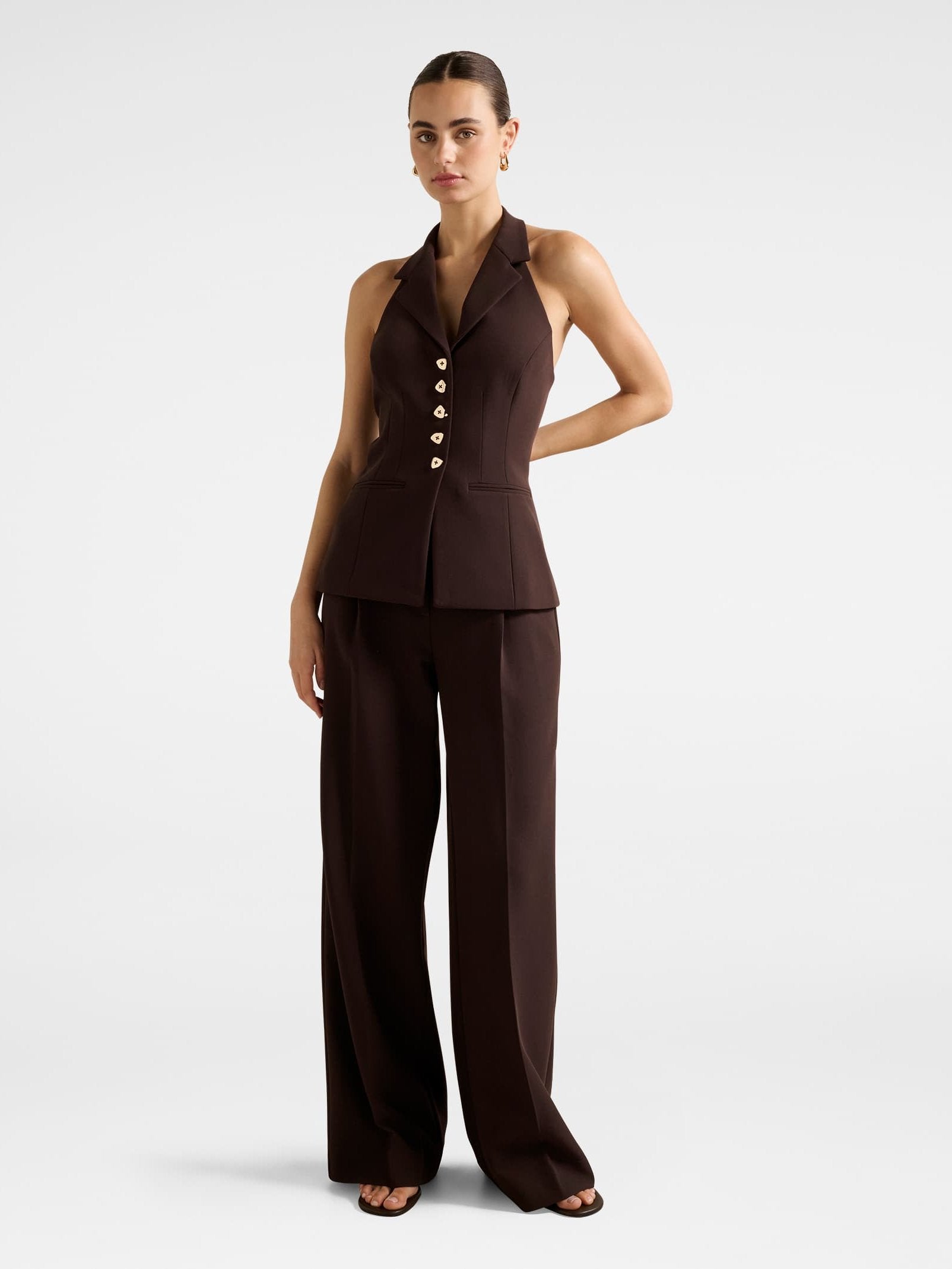  Briony Halter Waistcoat