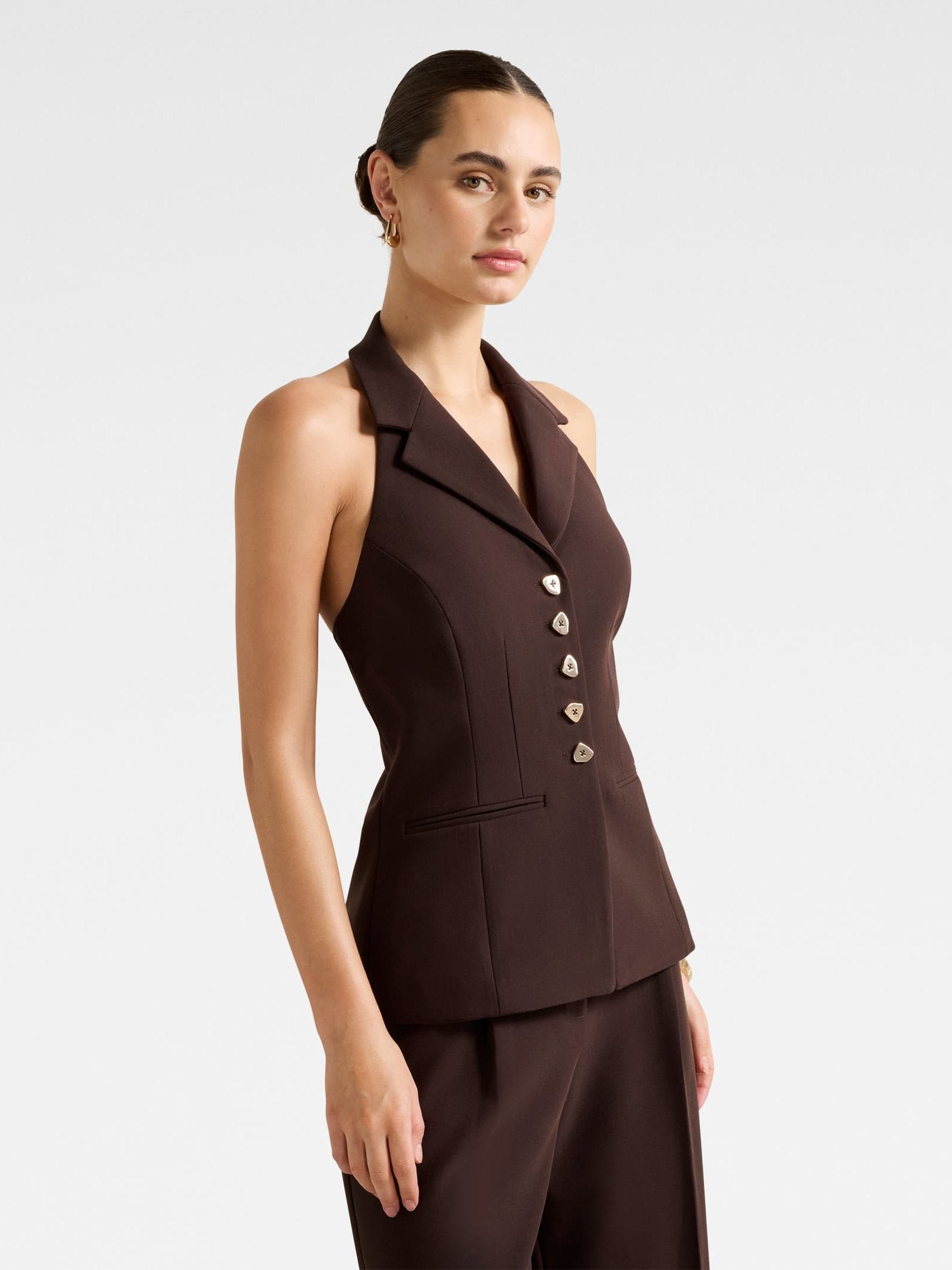  Briony Halter Waistcoat