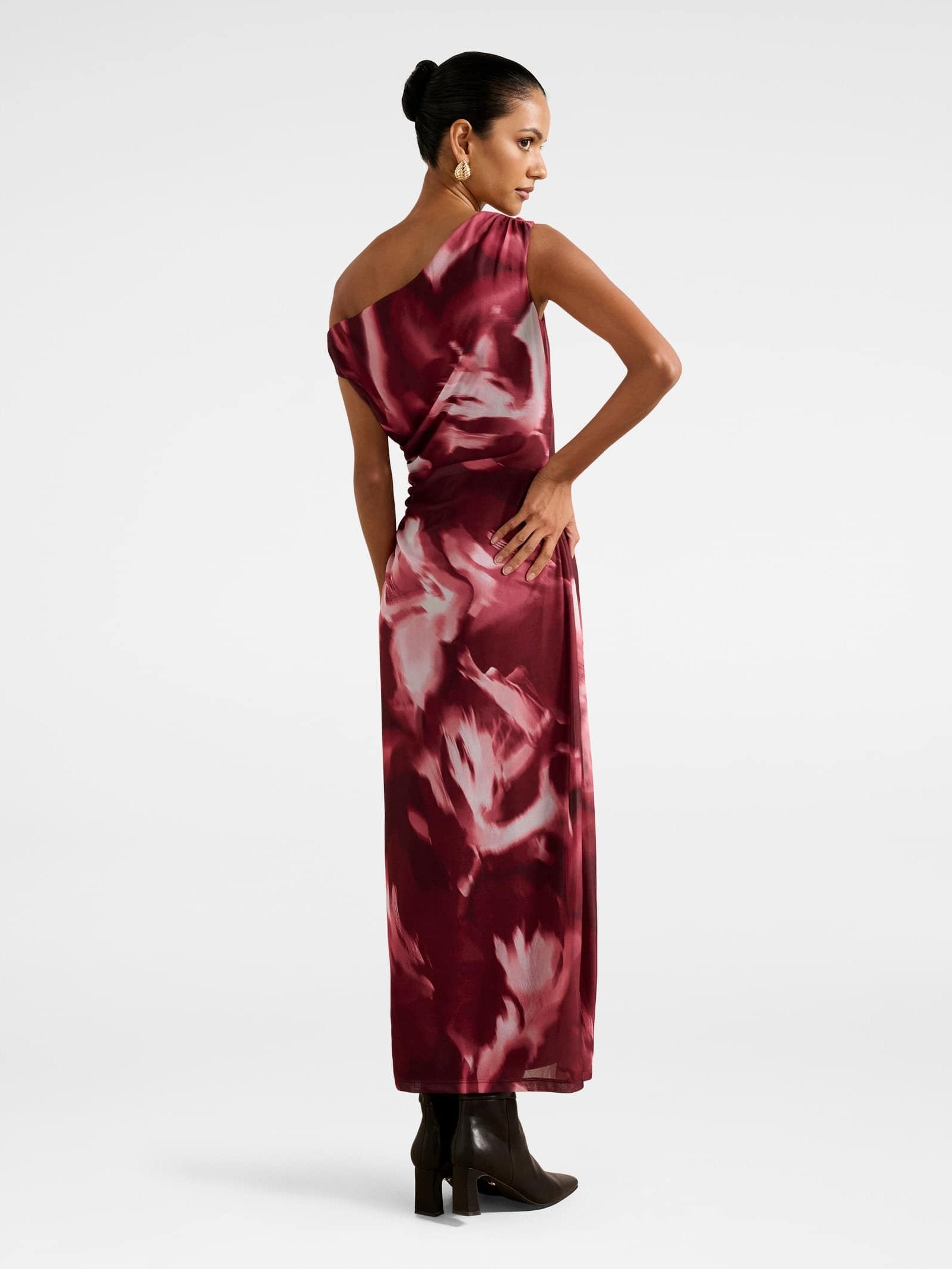  Gisella Petite Mesh Midi Dress