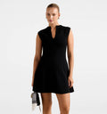 Katerina Crepe Knit Mini Dress