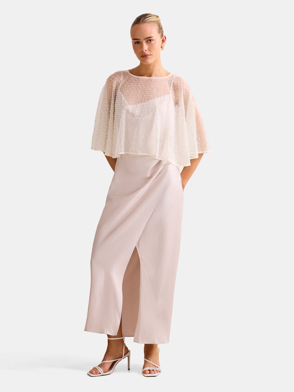 Louise Pearl & Bead Cape