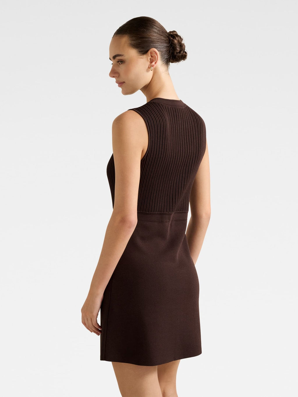 Issie Stitch Interest Mini Dress