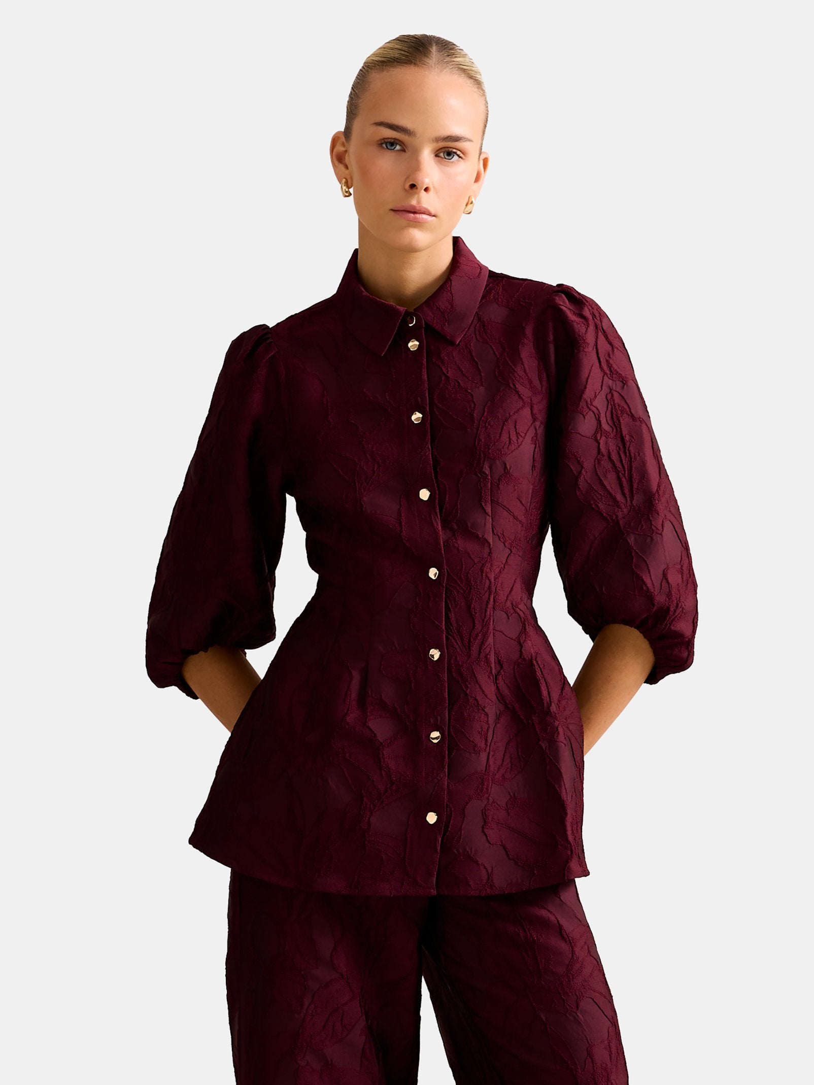 Donna Asym Bow Jumpsuit