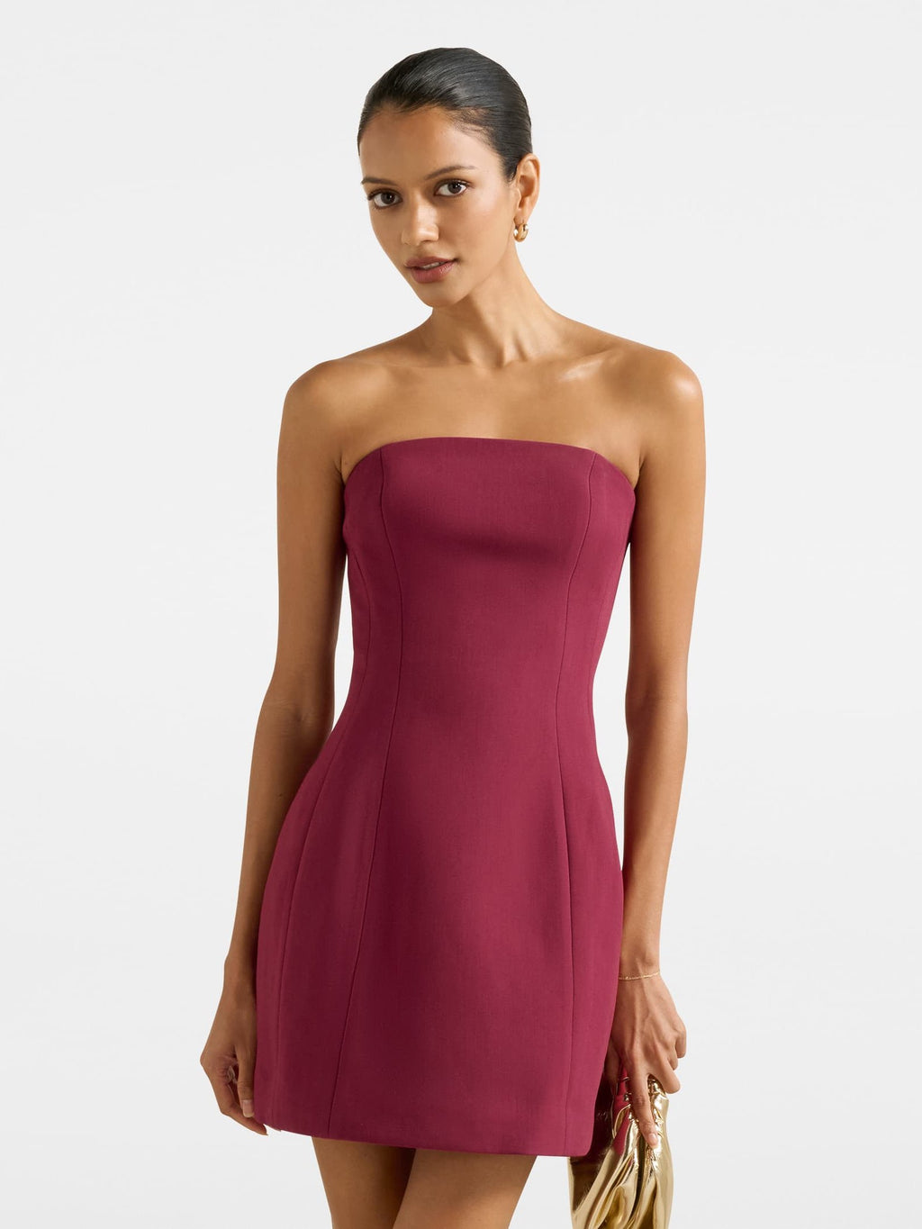 Tahlie Petite Strapless Mini Dress