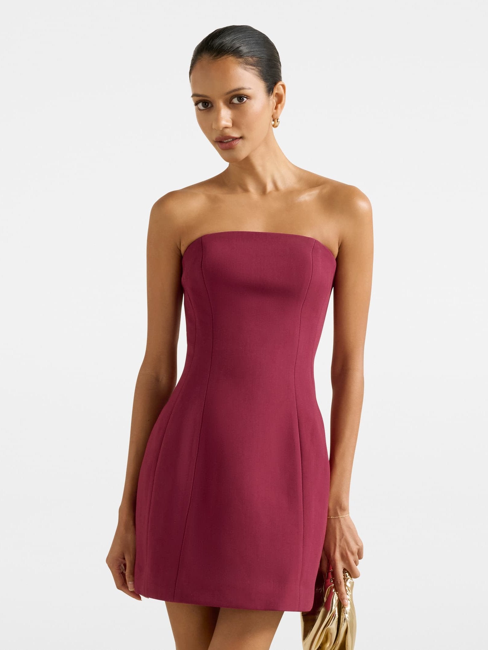 Tahlie Petite Strapless Mini Dress