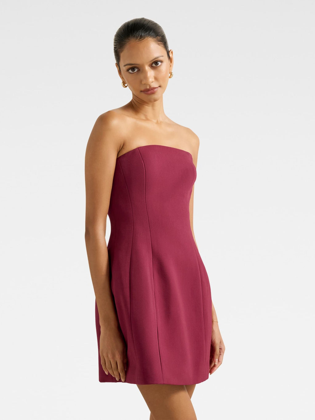 Tahlie Petite Strapless Mini Dress