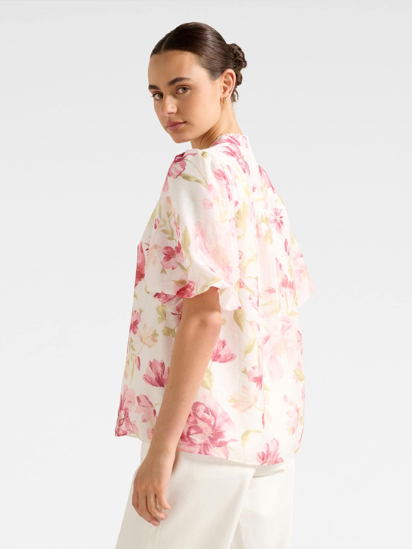  Becca Scalloped Blouse