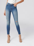Zoe Mid Rise Ankle Grazer Jean