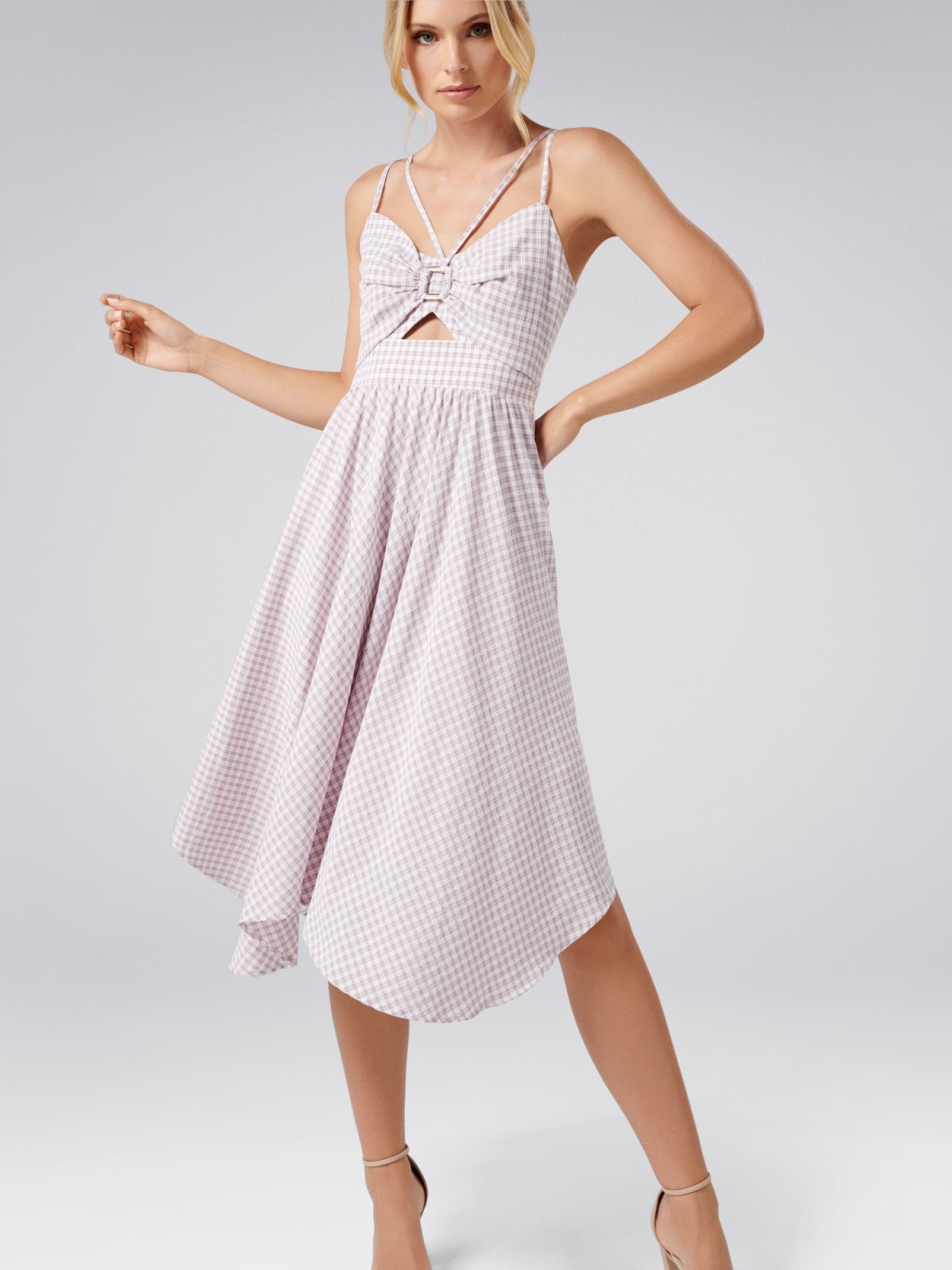 Gazelle Hanky Hem Midi Dress
