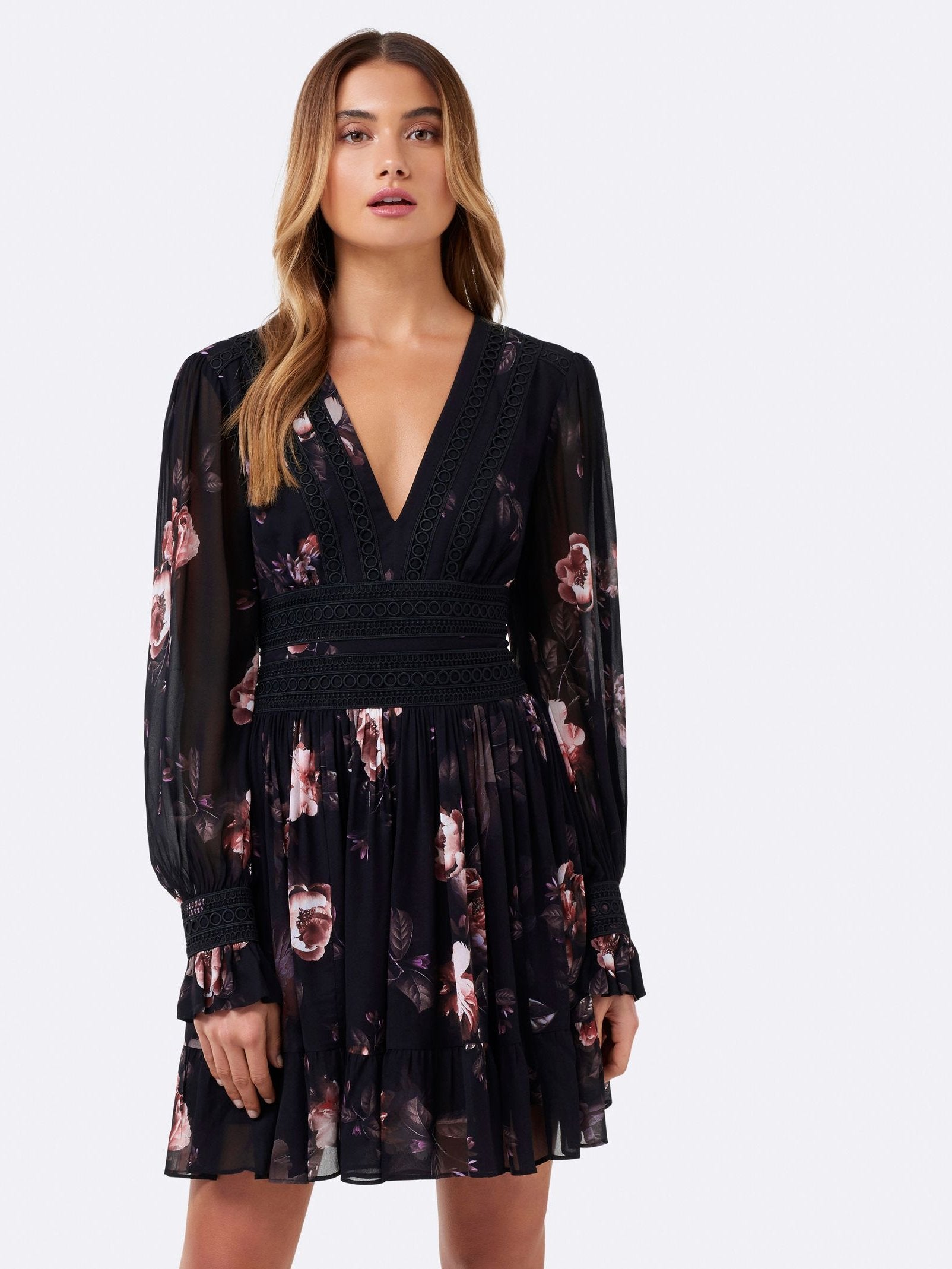 Gabriella Trim Detail Dress