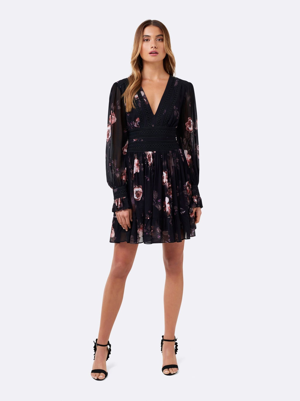 Gabriella Trim Detail Mini Dress