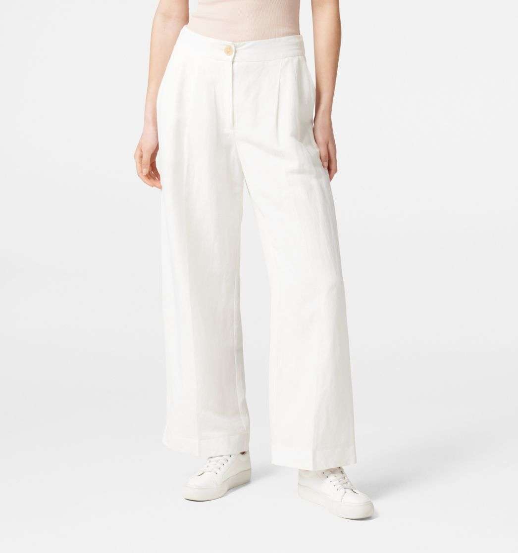 Buy Tiara Linen Wide Leg Pant - Forever New