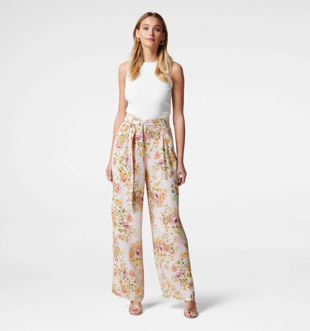 Buy Samantha Belted Wide Leg Pants 