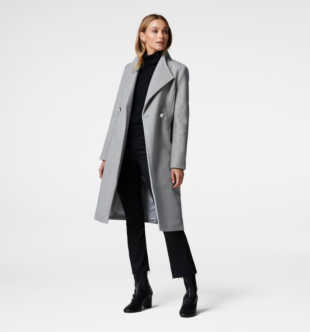 Buy Heather wrap coat at Forever New