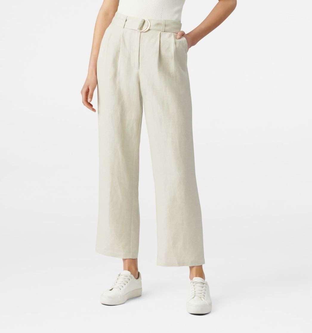 Buy Poppy Linen Straight Leg Pants at Forever New
