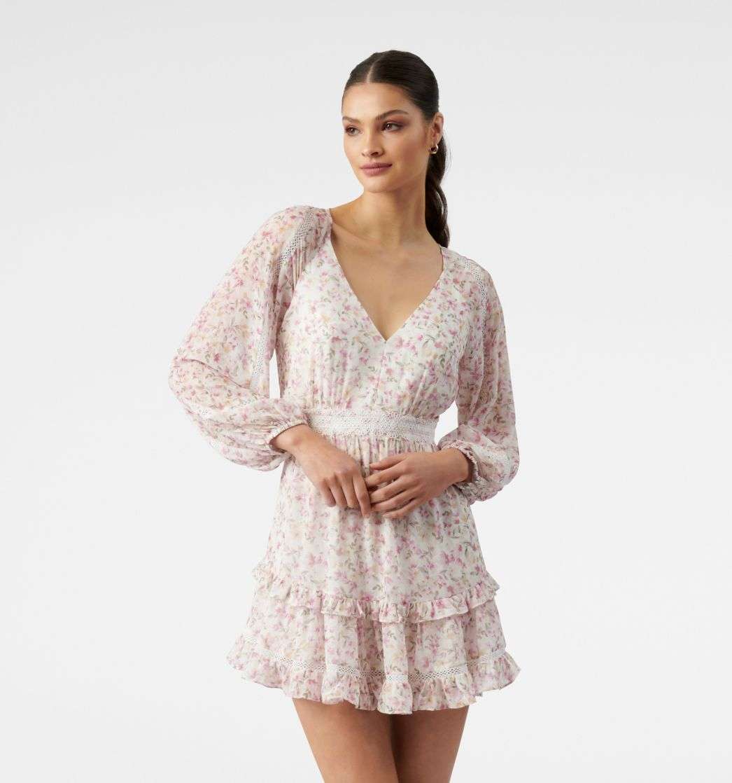 Splice Mini Dress
