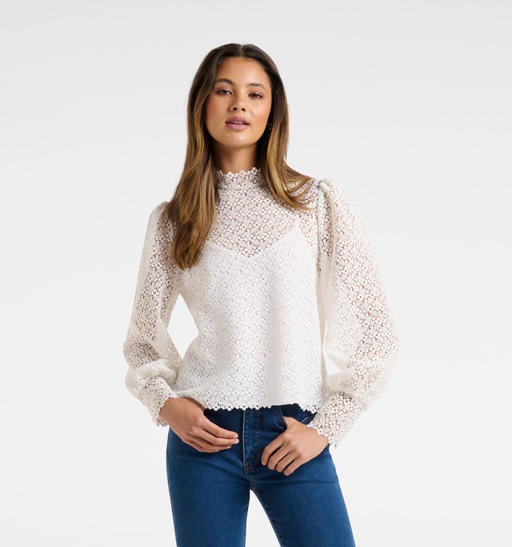 Buy Avery Lace Blouse at Forever New