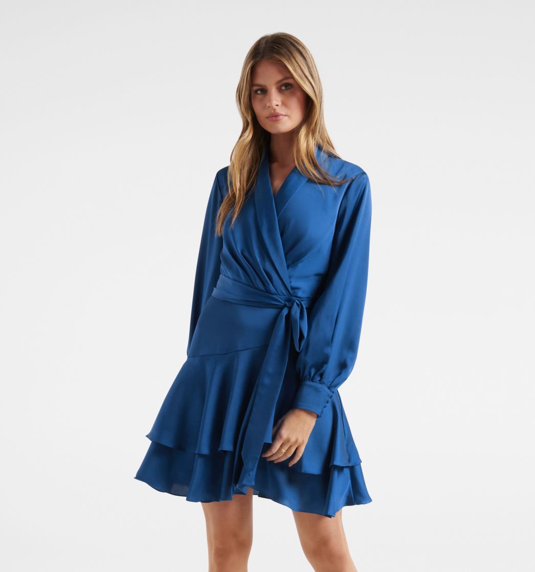 Buy Mikayla Satin Mini Dress at Forever New