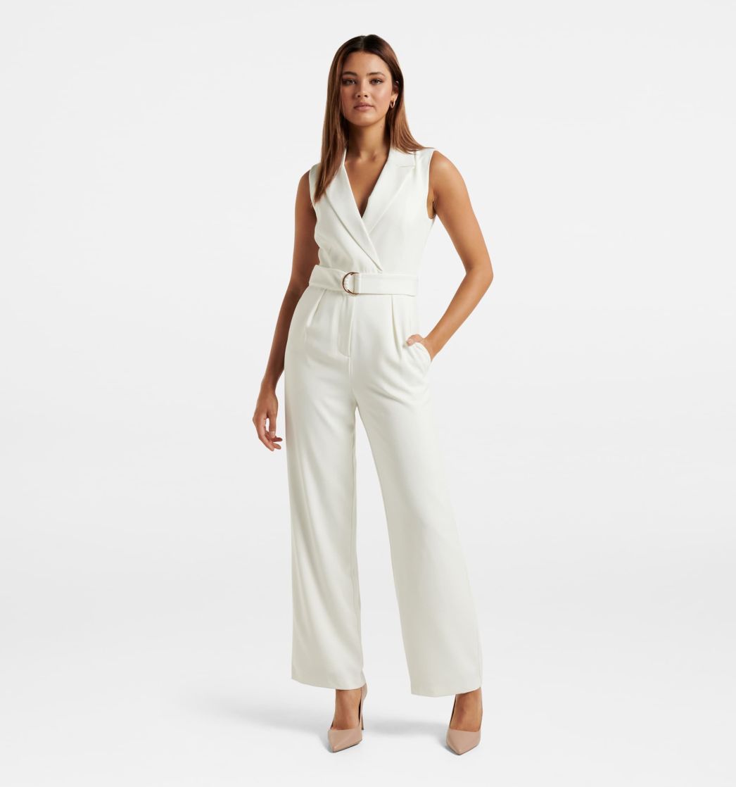 Forever New Jumpsuits  Buy Forever New Piper Belted Jumpsuit Online   Nykaa Fashion