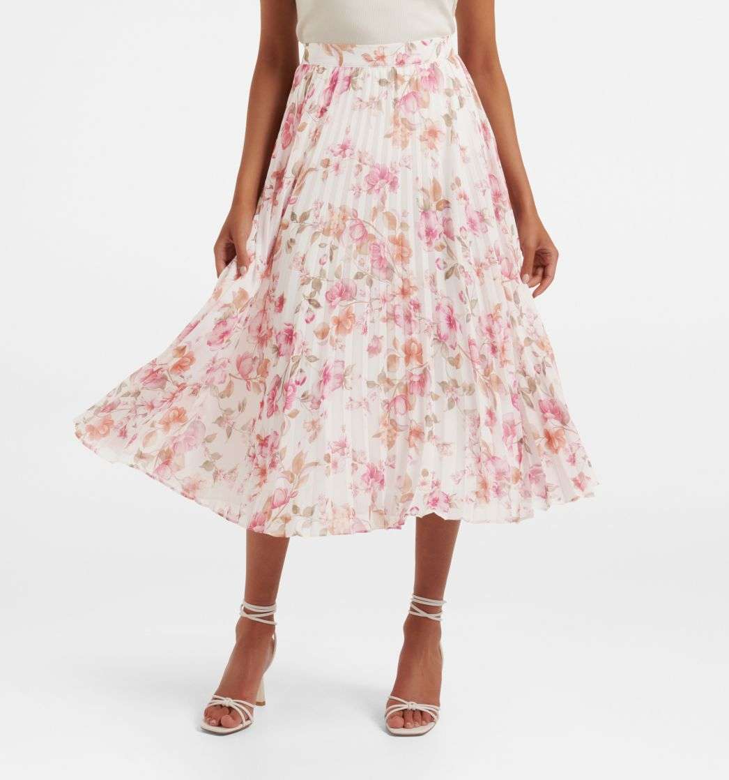 Buy Hailee Petite Pleated Skirt Forever New