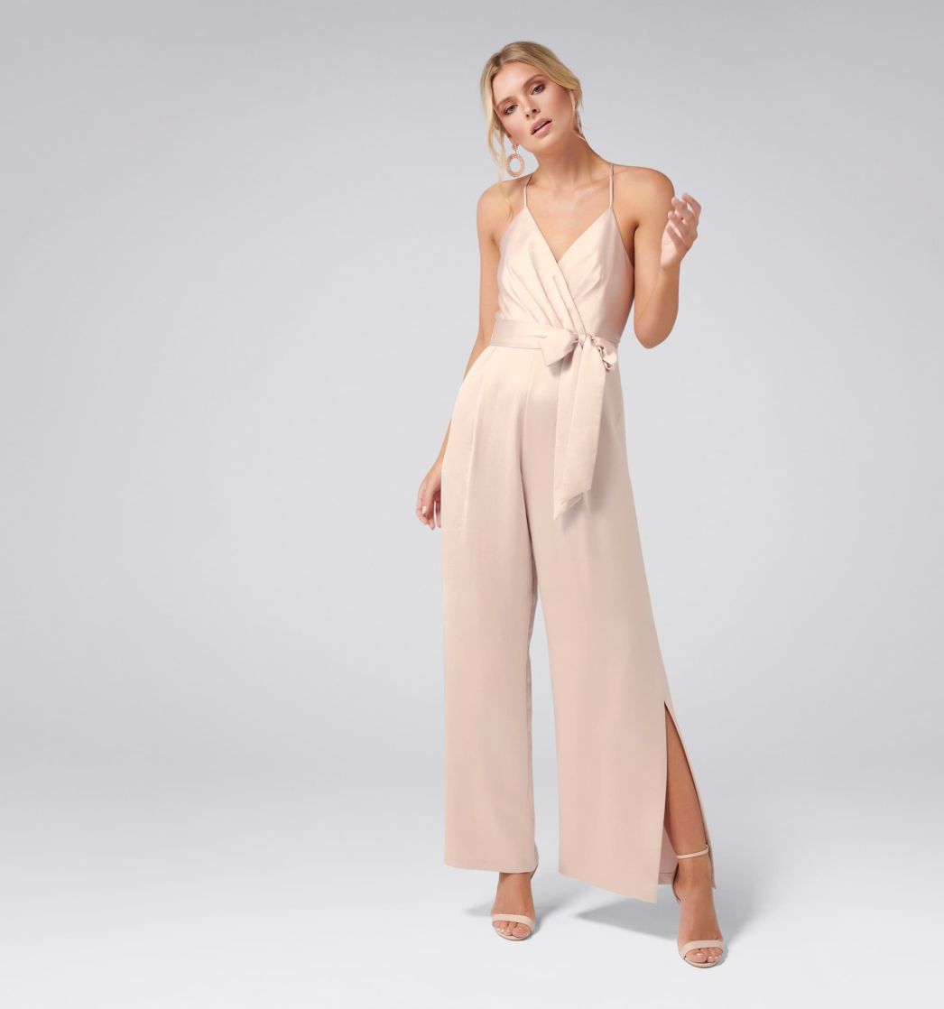Forever New Jumpsuits  Buy Forever New Daniela Ruched Front Jumpsuit Set  of 2 Online  Nykaa Fashion