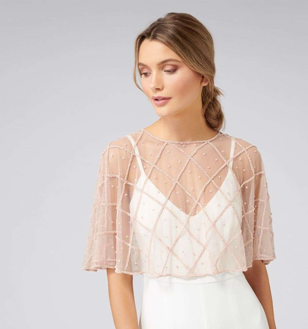 Buy Carina Embellished Cape - Forever New