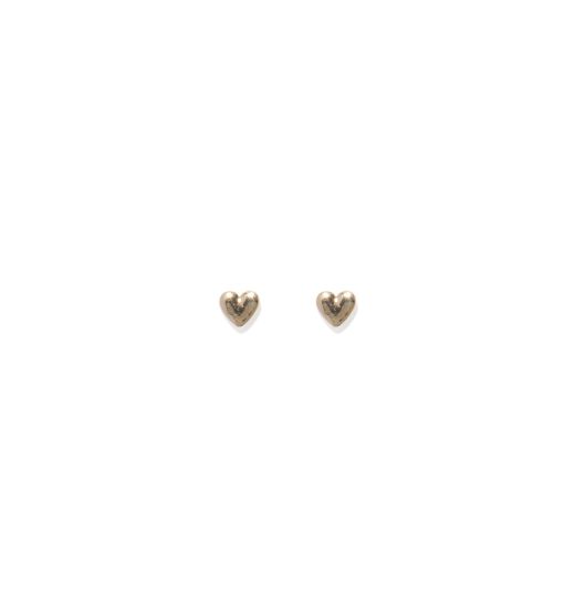 Ethel Heart Stud Earrings