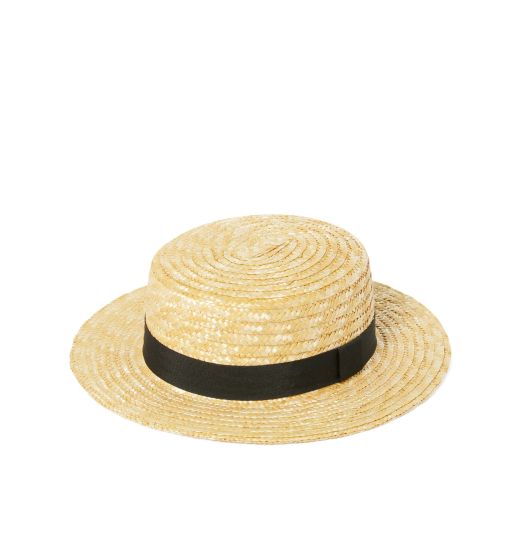 Celia Classic Boater Hat