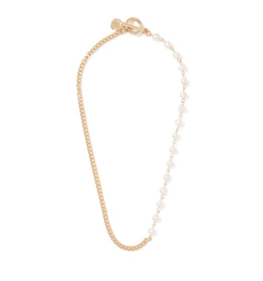 Rivera Chain & Pearl Necklace