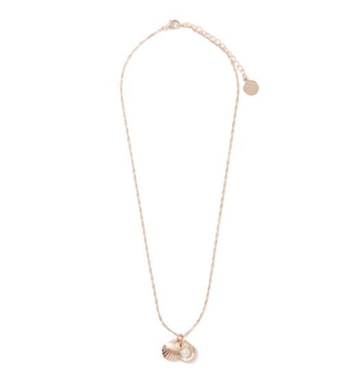 Andrina Oyster Pendant Necklace