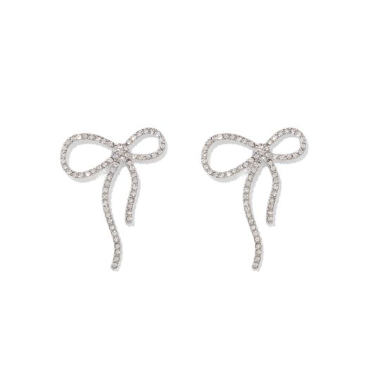 Maisy Bow Crystal Earring