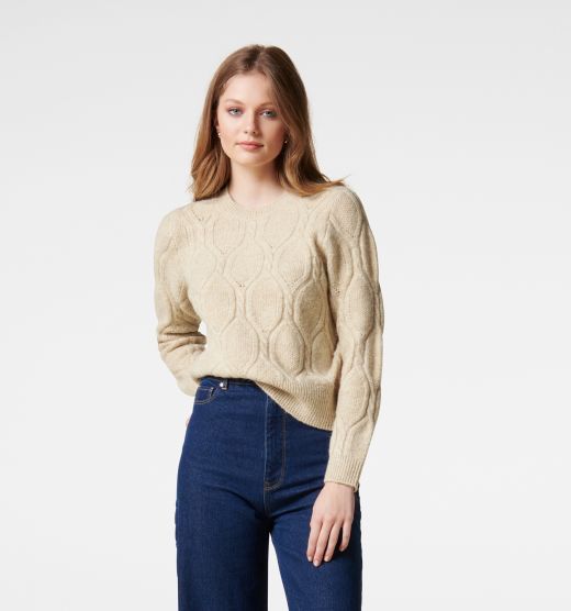 Annie Cable Knit Jumper