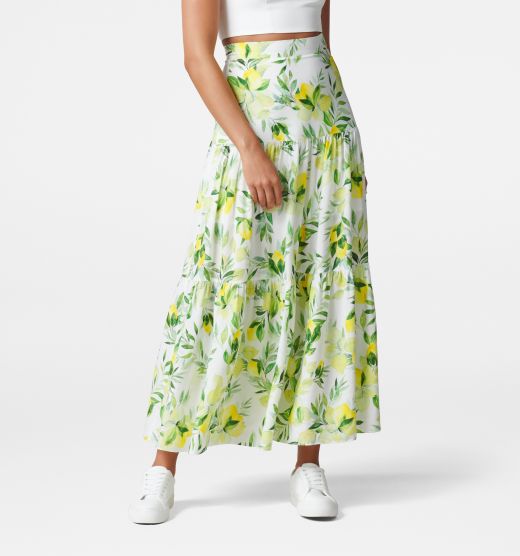 Aria Tiered Maxi Skirt